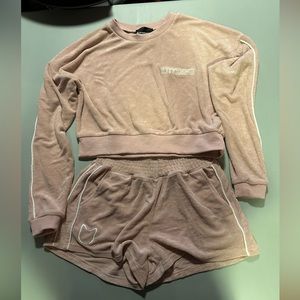 Kittenish Poolside Blush Lounge Set